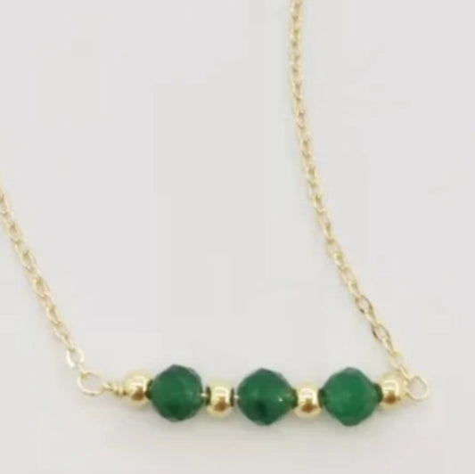 Gold Filled Gemstone Necklace